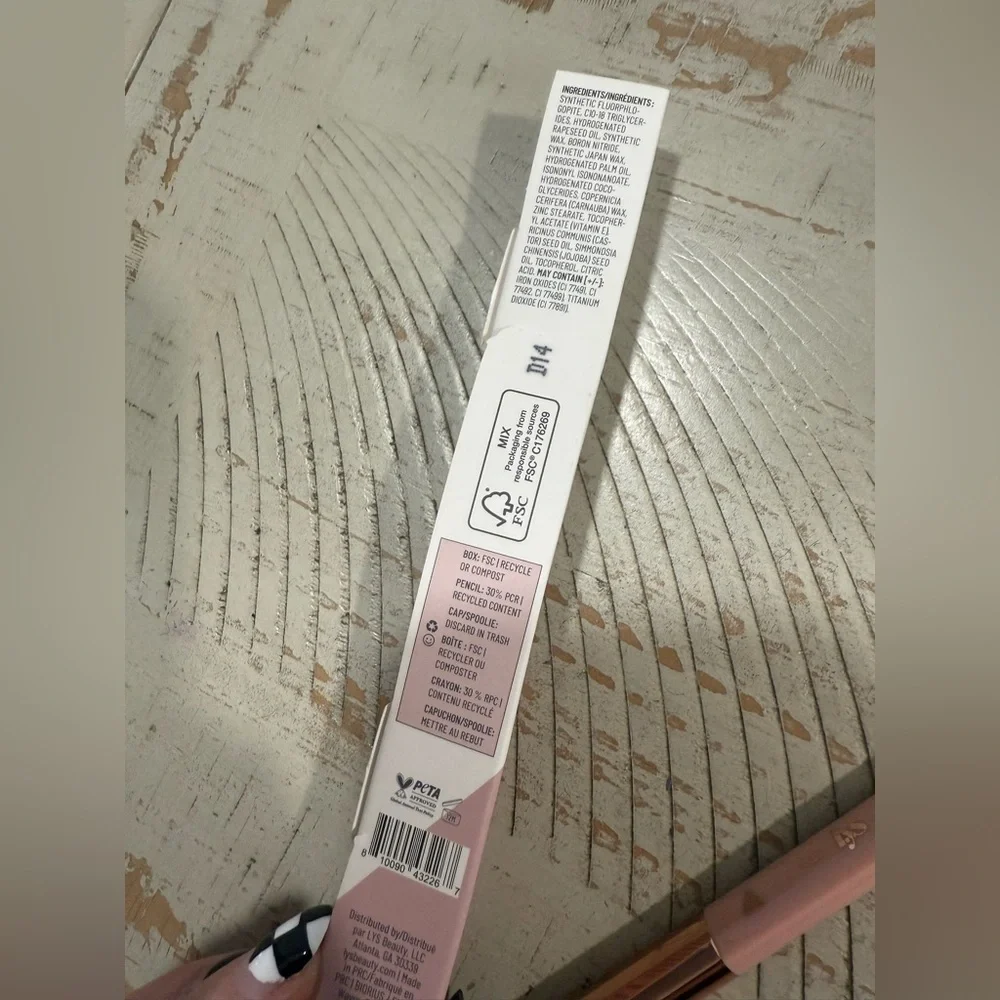 NIB Lys Beauty Secure Brow Eyebrow Pencil